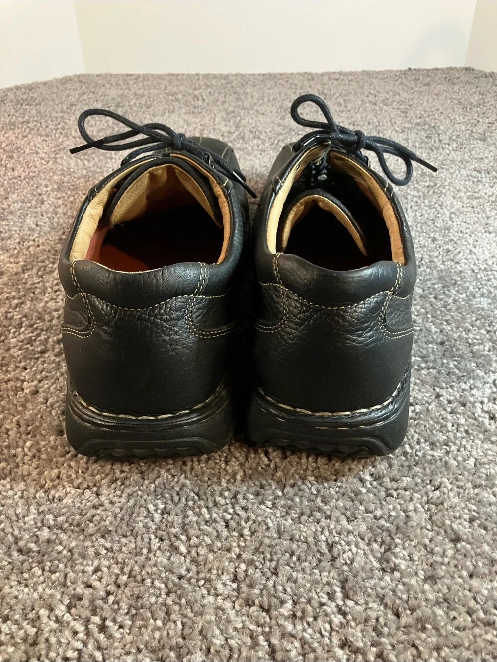 Clarks Black Lace Up Oxford 75052 Mens Size 12M